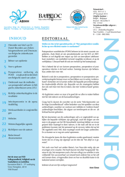inhoud Editoriaal 2 3 6 5 19 15 23 24 11 22 21 20