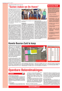 Week 20 - 15 mei 2014 - Gemeente Haaksbergen