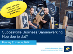 Duurzame Business Samenwerking