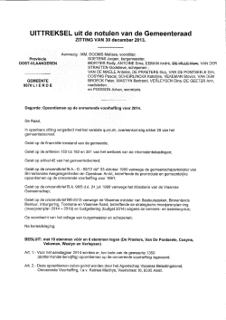 Opcentiemen op de onroerende voorheffing voor