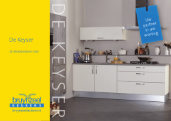 Projectaanbieding Bruynzeel keuken
