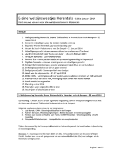 E-zine januari 2014