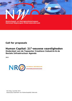 H Huma an Ca pital: : 21e- -eeuw wse v vaard ighed den