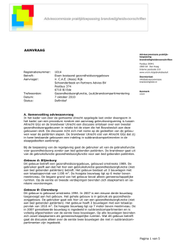 Download hier het advies - Adviescommissie praktijktoepassing