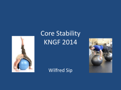 Core Stability - RGF Maasvallei