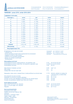 Download de prijslijst voor 2015