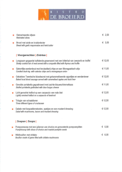hier downloaden - Bistro De Broeierd