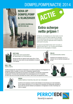 DOMPELPOMPENACTIE 2014
