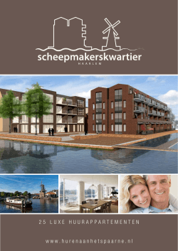 Download brochure - Scheepmakerskwartier Haarlem