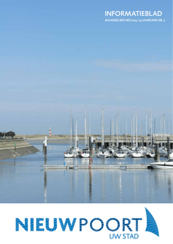 Nieuwpoort, uw stad - editie Mei 2014 (PDF, 3 MB)