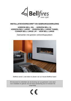 Handleiding van de Bellfires Horizon Bell Xxl Hidden Door