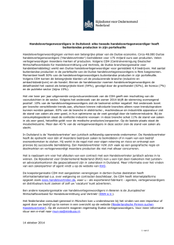 Handelsvertegenwoordigers Duitsland