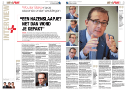 een hazenslaapje? net dan word je gepakt