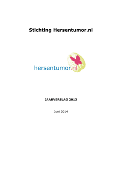 Jaarverslag 2013