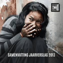 SAMENVATTING JAARVERSLAG 2013