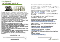 infoblad K 2014-2015 voor mail