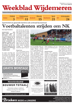 Weekblad Wijdemeren nummer 51 van 12-06-2014