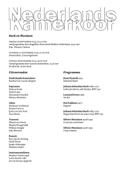 Download hier de teksten en vertalingen van dit programma
