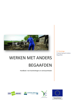 Handboek werken met Anders Begaafden