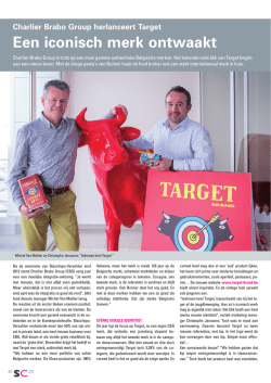 een iconisch merk ontwaakt - CBG Food - Charlier