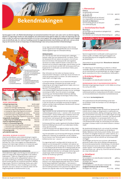 Bekendmakingen 22 januari 2014