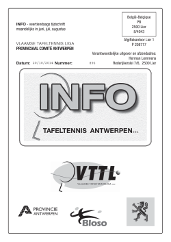 Info 896 - VTTL Antwerpen