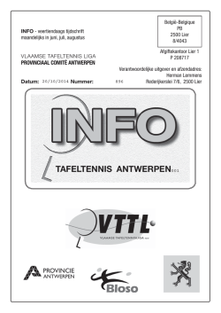 Info 896 - VTTL Antwerpen