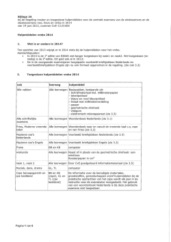 Bijlage 2A - Markland College