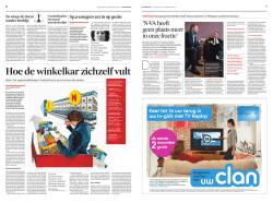 DeMorgen - Bart Staes
