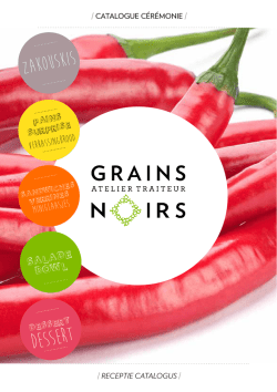 dessert - Grains Noirs