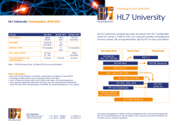 HL7 A5 folder cursussen 2014_2015