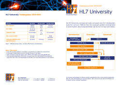 HL7 A5 folder cursussen 2014_2015