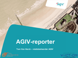 AGIV-reporter - V-ict-or