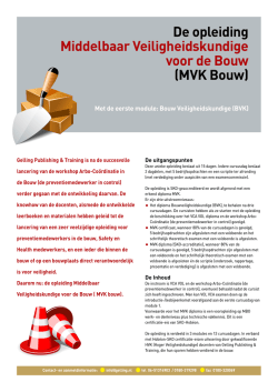 Download Leaflet MVK Bouw