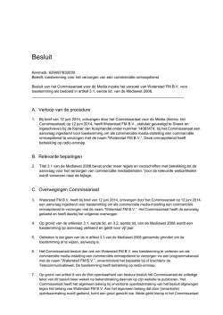 Download als pdf - Commissariaat voor de Media