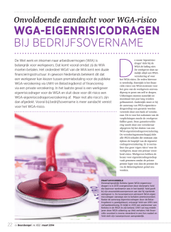WGA ERD bij bedrijfsovername, Jeroen Vluggen Beursbengel maart