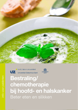 Bestraling/ chemotherapie bij hoofd- en halskanker