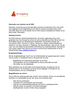 Handige hulpmiddelen bij dyslexie