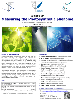 Measuring the Photosynthetic phenome