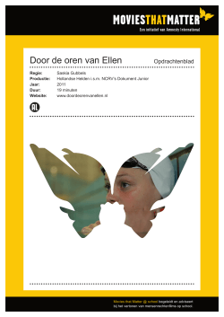 Opdrachtenblad_Door_de_Oren_van_Ellen
