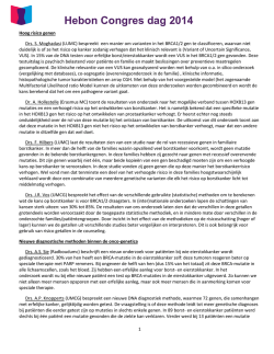 Hebon congres verslag 2014