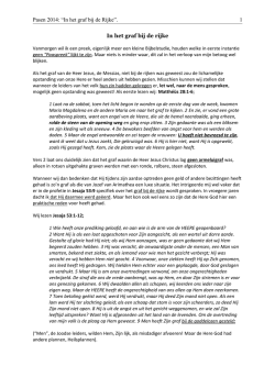 In het graf bij de rijke