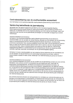Controleverklaring EY