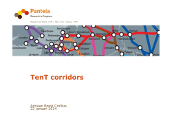 TenT corridors