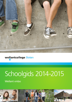 Schoolgids 2014-2015