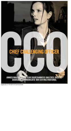 interview met Communicatie Magazine