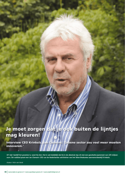 Je moet zorgen dat je ook buiten de lijntjes mag