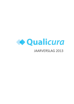 JAARVERSLAG 2013