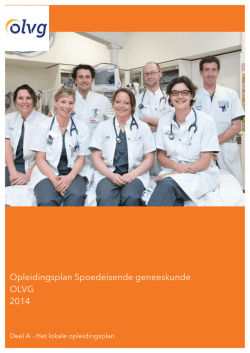 Het lokale opleidingsplan