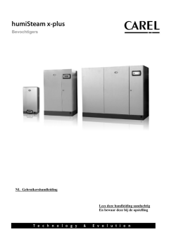 HumiSteam X-Plus installatie handleiding (NL 2011)